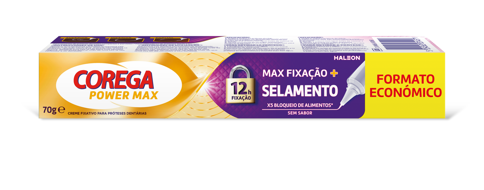 Corega Selamento Máximo Creme Fixador para Próteses – 70g