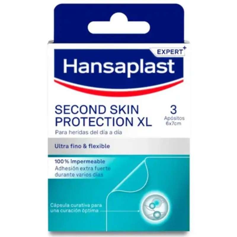 Hansaplast Second Skin Protection Penso XL (x3 unidades)