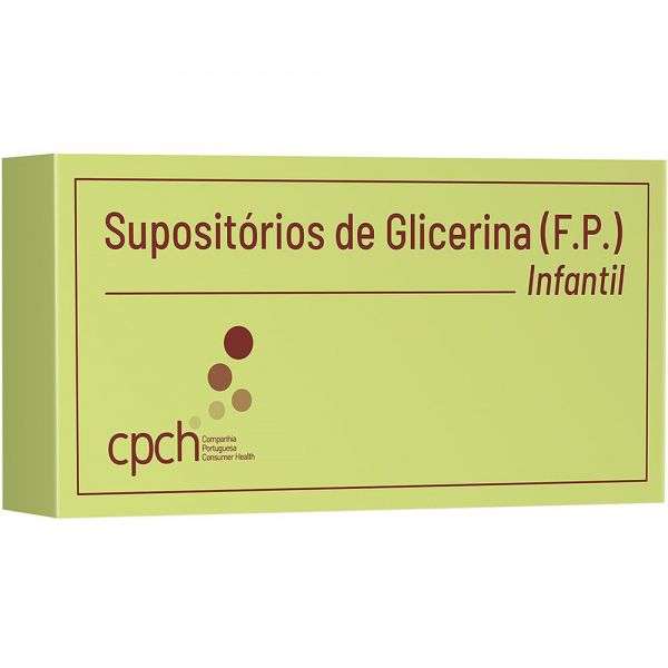 Supositórios de Glicerina (F.P.) Infantil 1100 mg 12 Supositórios