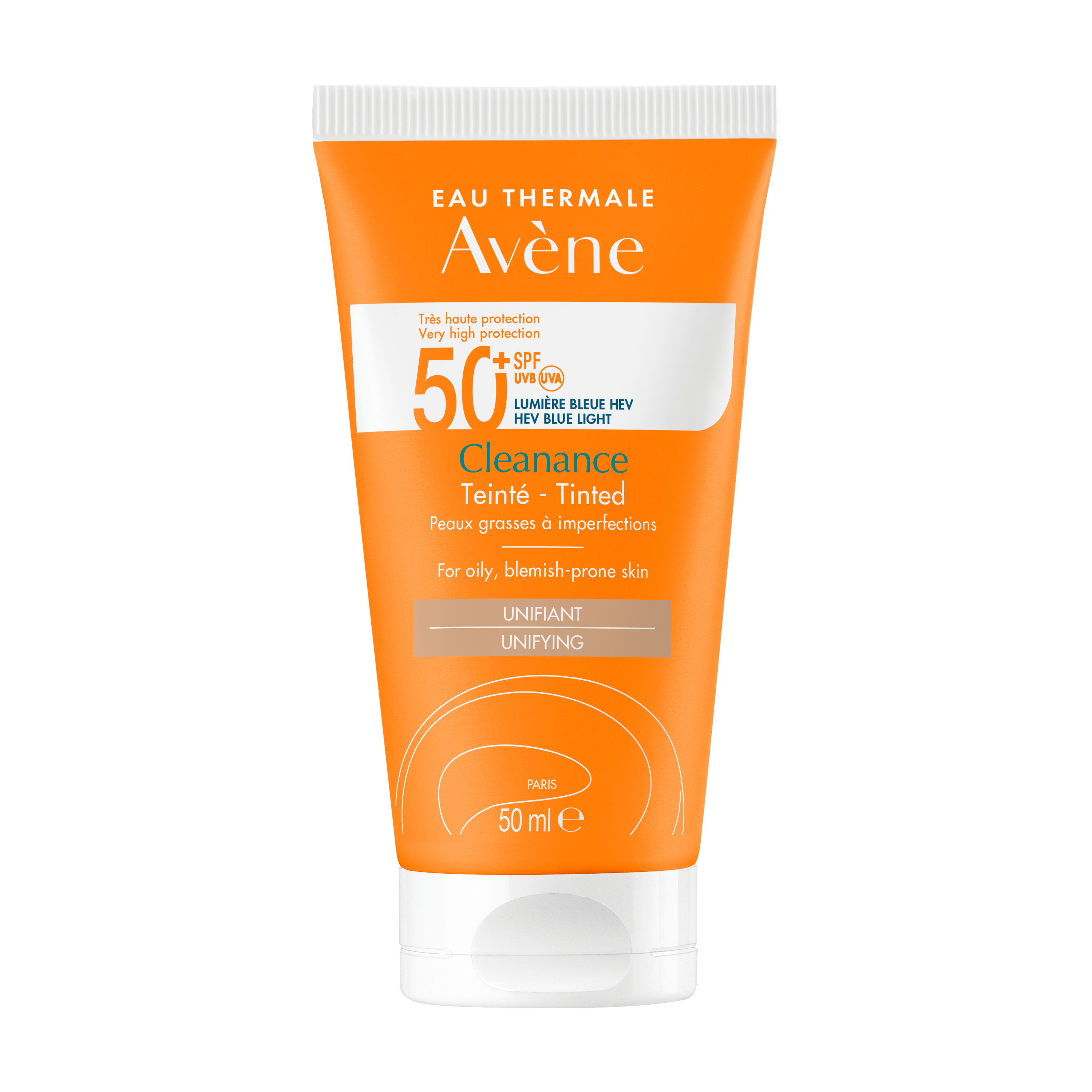 Avène Solar Cleanance SPF50+ Com Cor 50ml