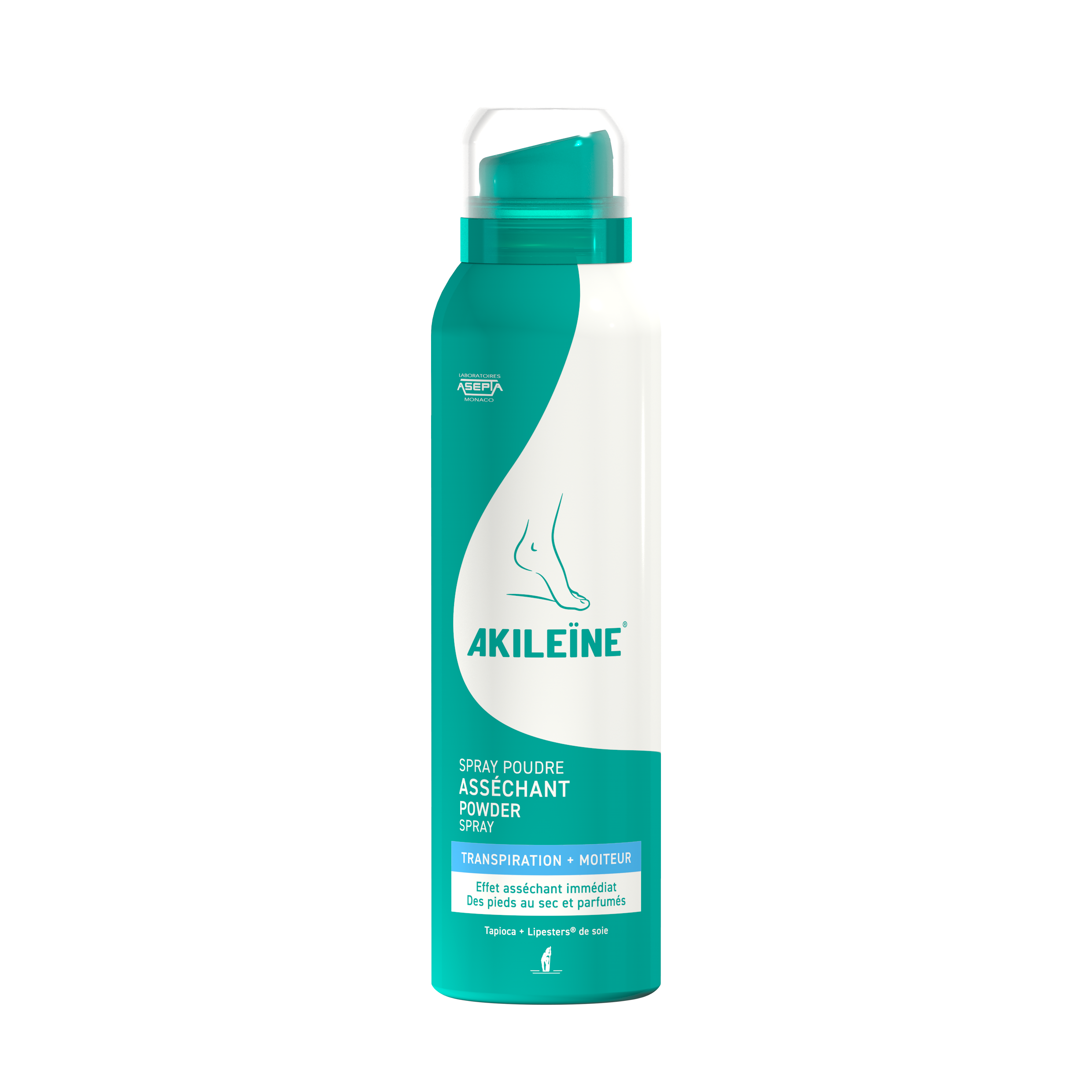 Akileine Spray Pó Absorvente Transpiração 150ml