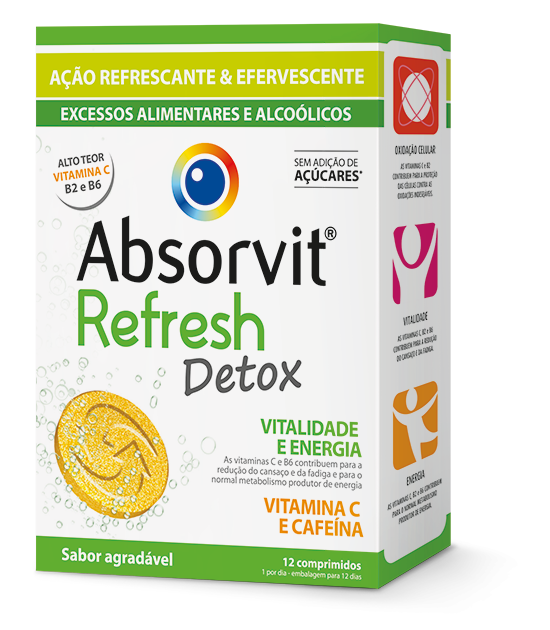 Absorvit Refresh Comprimidos Efervescentes x12