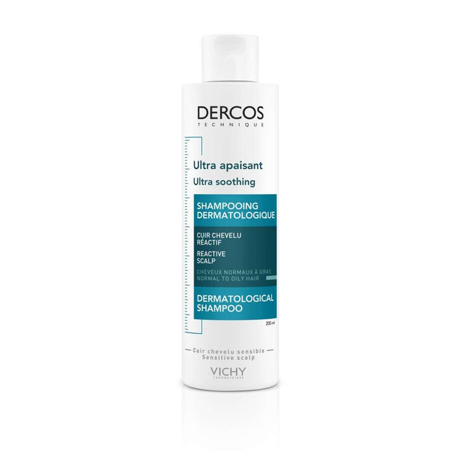 Dercos Champô Ultra-Apaziguante Cabelo Normal a Oleoso 200ml