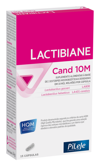 Pileje Lactibiane Cand 10M 15 Cápsulas