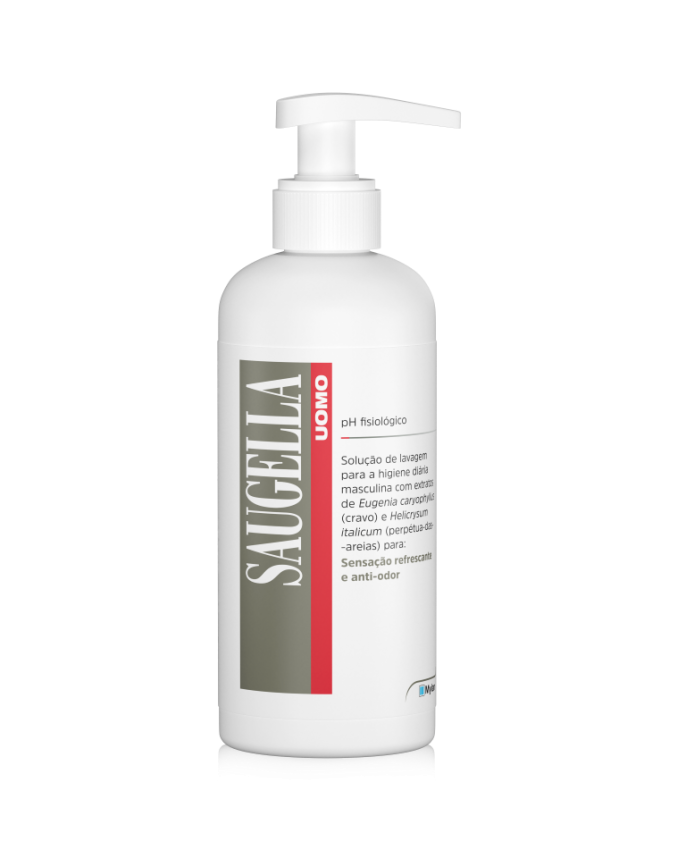 Saugella UOMO Homem Gel íntimo 250ml
