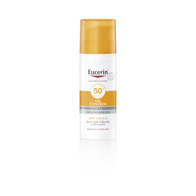 Eucerin Sunface Oil Control Gel-Creme Toque Seco SPF50+ 50ml