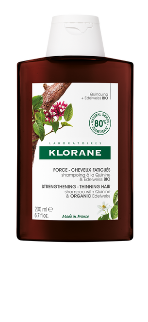 Klorane Champô com Quinina e Edelvaisse BIO 200ml