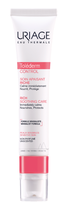 Uriage Toléderm Control Creme Rico Apaziguante 40ml