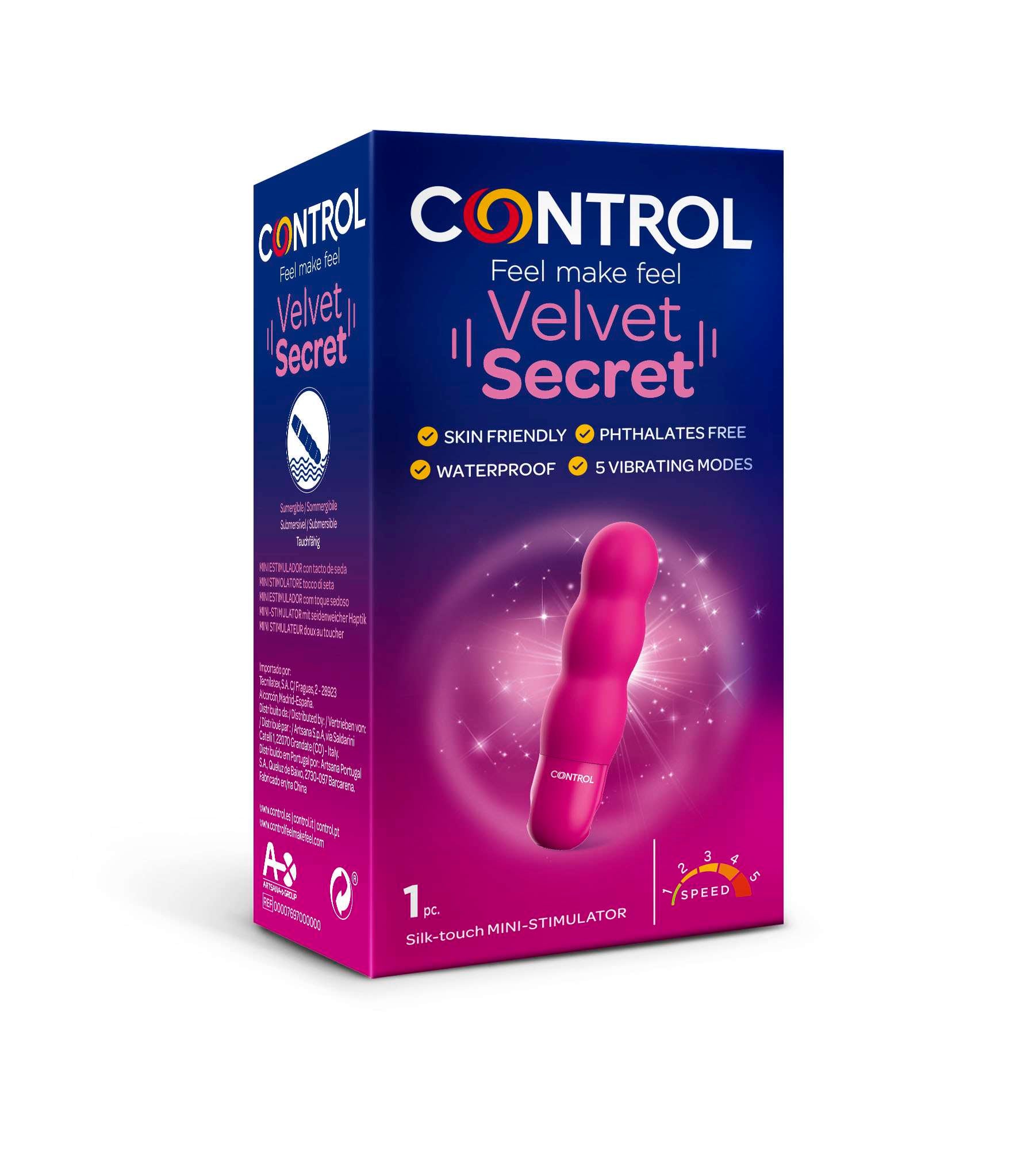 Control Velvet Secret Mini Estimulador