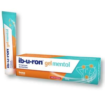 IB-U-RON GEL MENTOL, 50 MG/G-100 G X 1 GEL BISNAGA IBUPROFENO