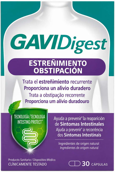 GaviDigest Obstipação Cápsulas X30