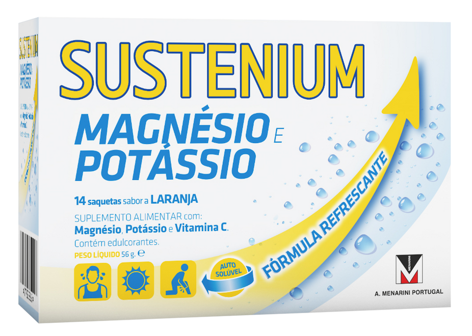 Sustenium Magnésio Potássio x14 saquetas