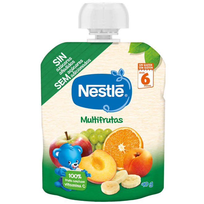 Nestlé Pacotinho de Fruta Multifrutas 90g 6M+