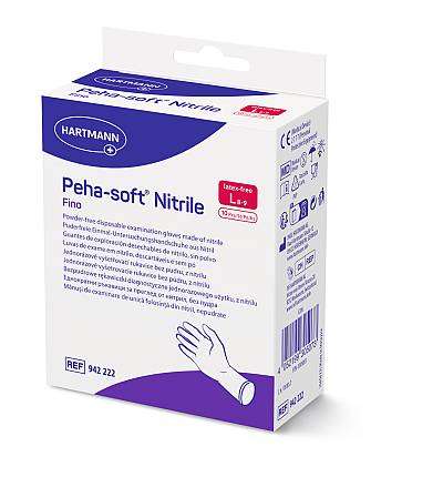 Peha-Soft Luva Nitrile Fino Tamanho L 10 unidades