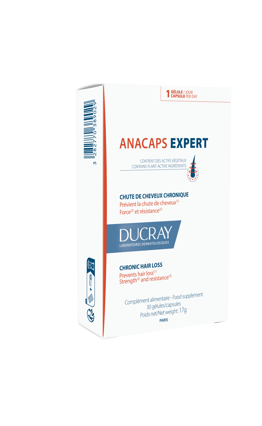 Ducray Anacaps Expert 30 Cápsulas