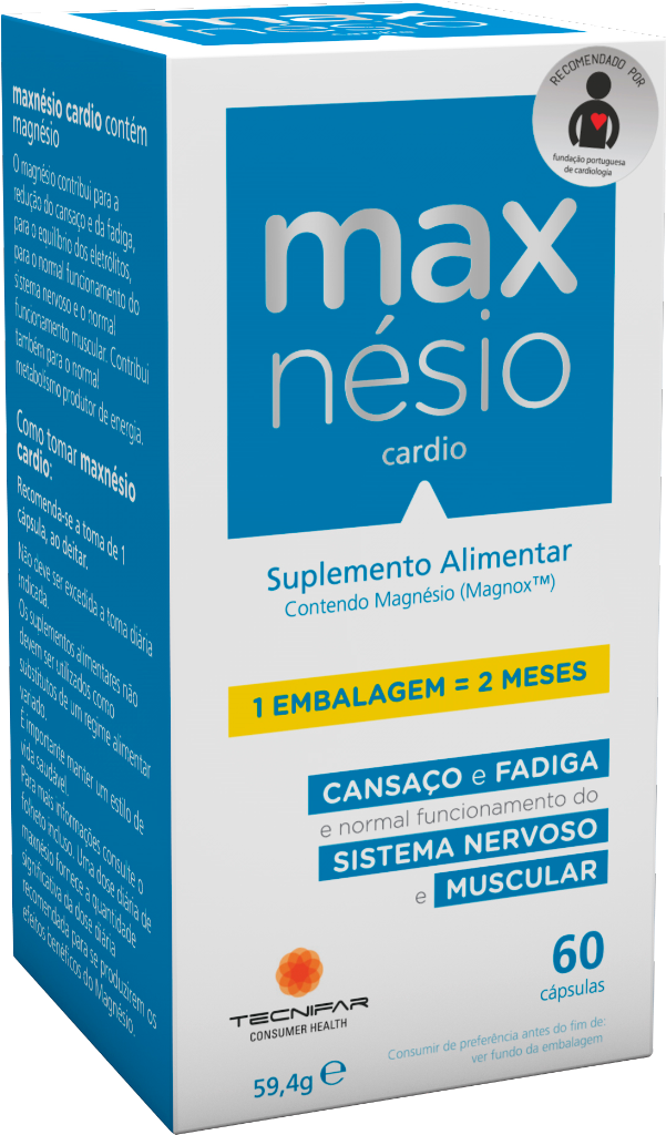 Maxnésio Cardio (x60 cápsulas)