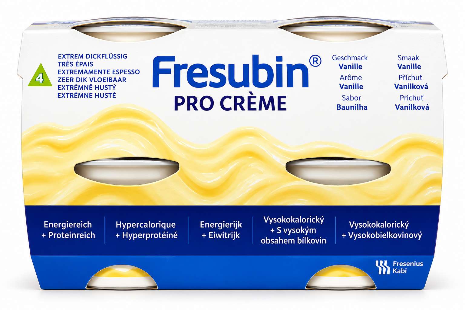 Fresubin PRO Creme Baunilha – 4 x 200 g