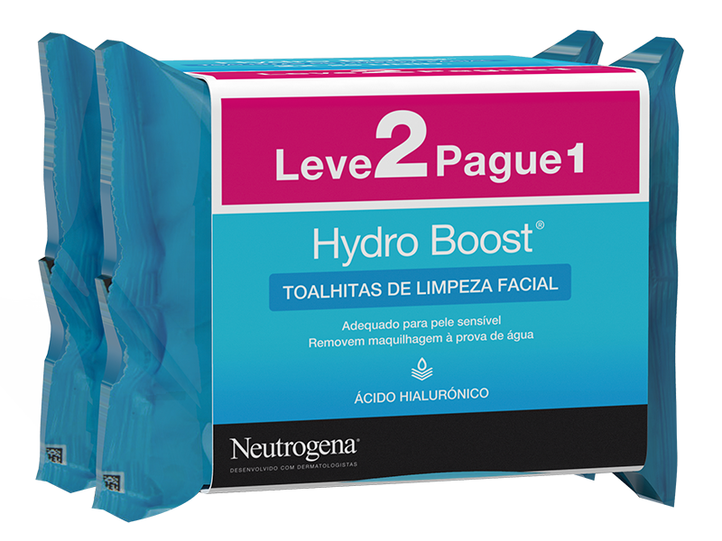 Neutrogena Hydro Boost Toalhitas 2x25 Unidades