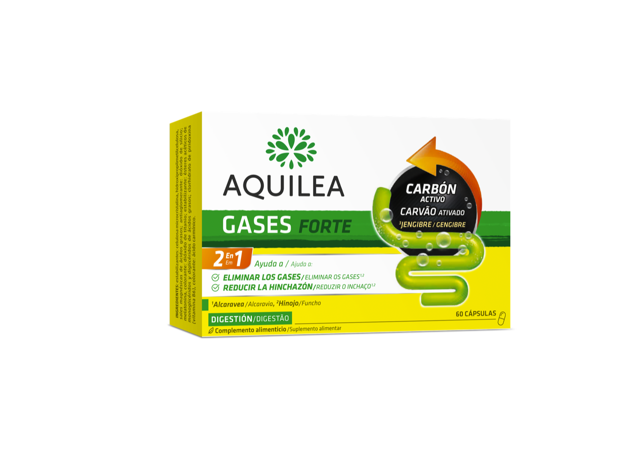 Aquilea Gases Forte Cápsulas x60
