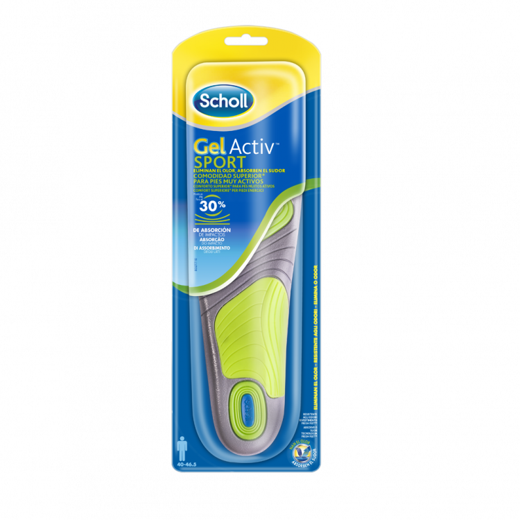 Scholl Palmilhas Sport Homem x2