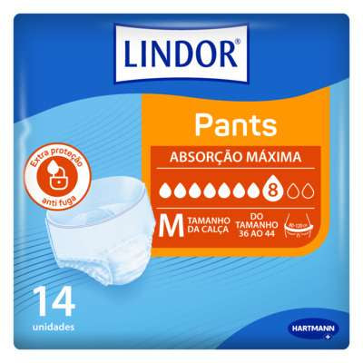 Lindor Ausonia Cuecas Maxi Tamanho M 14 unidades