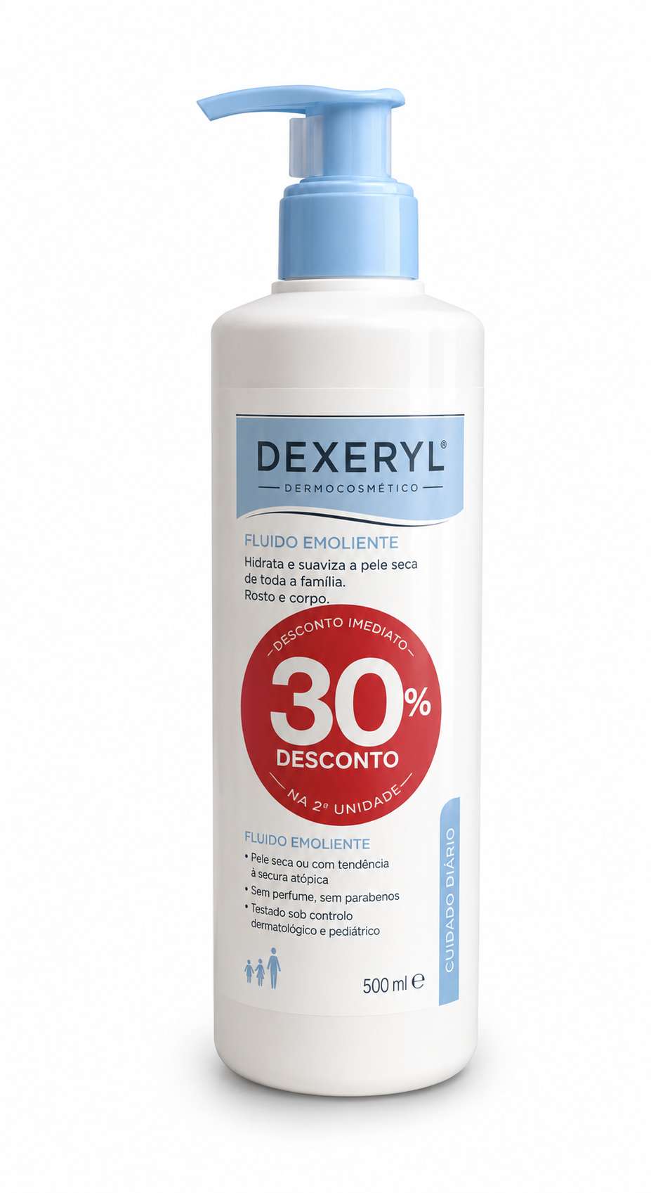 Dexeryl Creme Emoliente 500G - Desconto de 30%