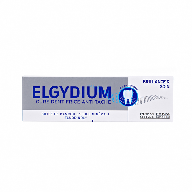 Elgydium Pasta Dentífrica Branqueadora Brilho Cuidado 30ml