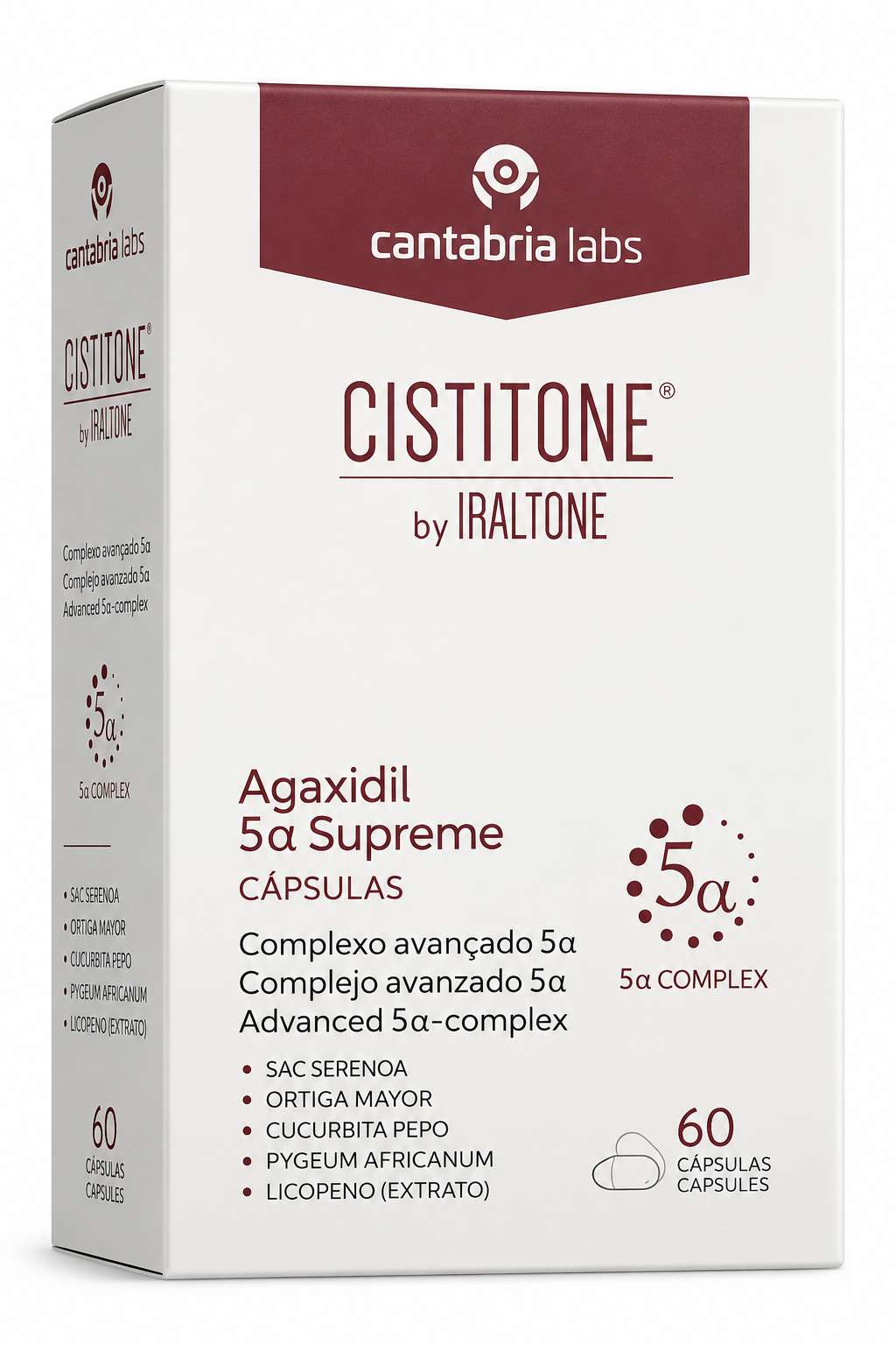 Cistitone Agaxidil 5Alf Supreme (x60 cápsulas)