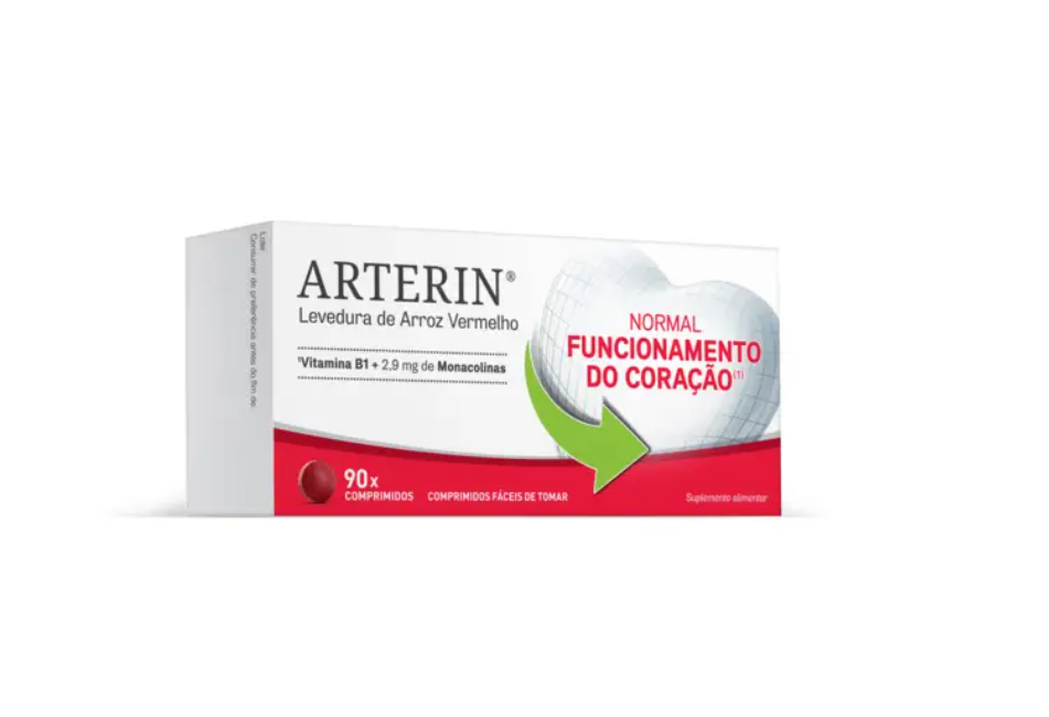 Arterin 2,9Mg Levedura Arroz Vermelho Compx90