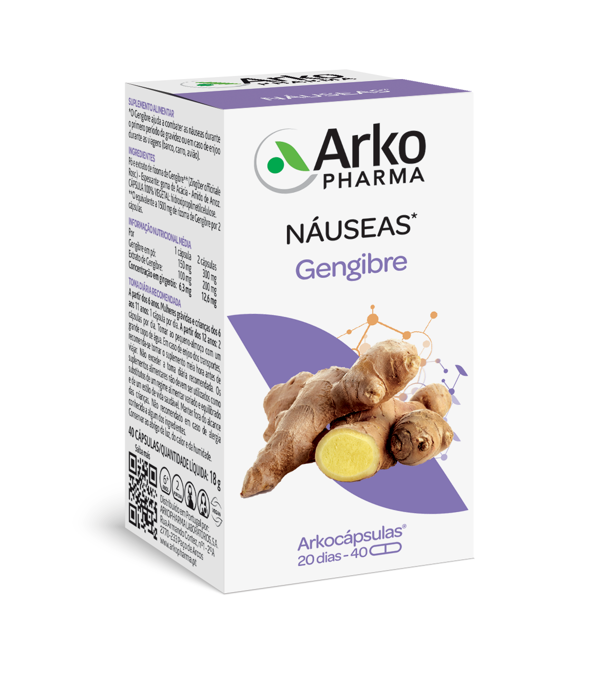 Arkocápsulas Gengibre Caps x40