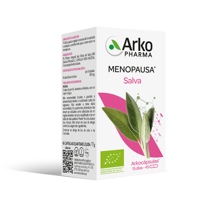 Arkocápsulas Salva BIO 45 cápsulas