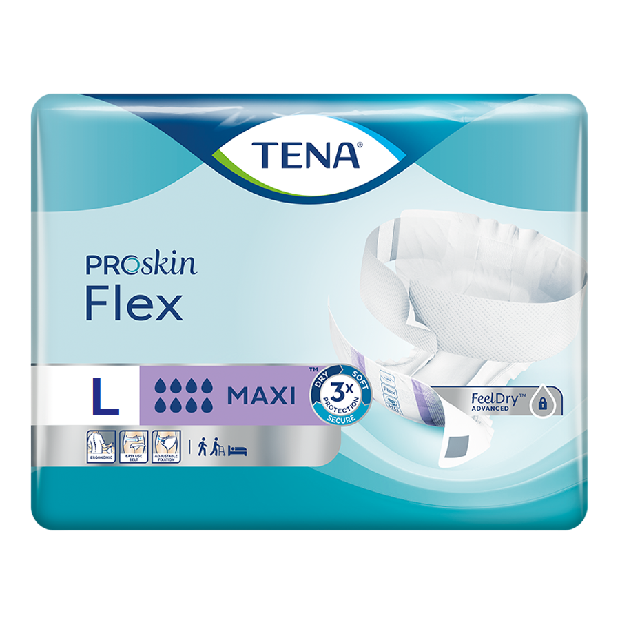 Tena Fraldas ProSkin Flex Maxi Tamanho L x22