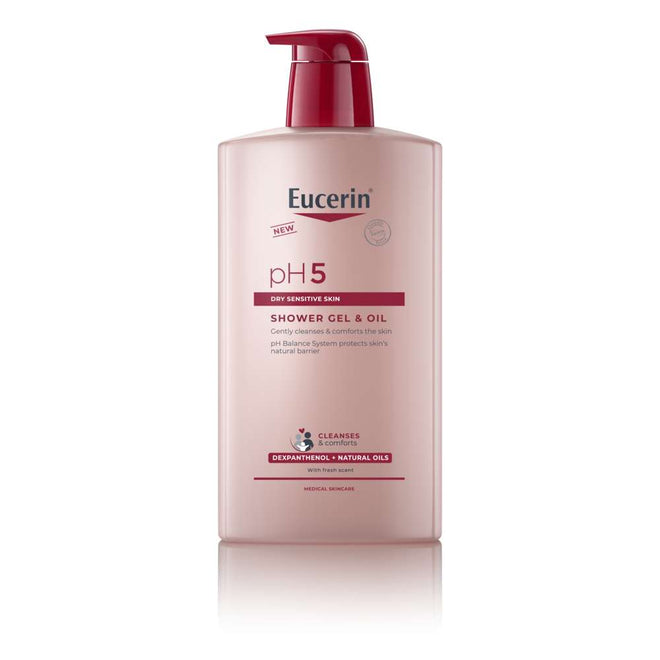 Eucerin pH5 Gel & Óleo de Duche Reconfortante 1L