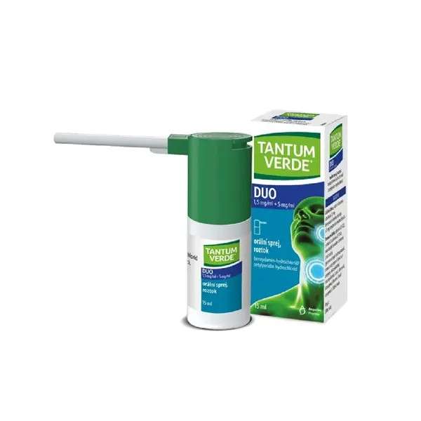 Tantum Verde Duo - Frasco 15 mL Solução de Pulverização Bucal