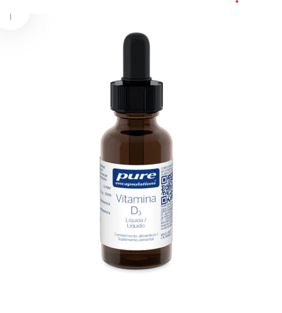 Pure Encapsulations Vitamina D3 Gotas 22,5ml