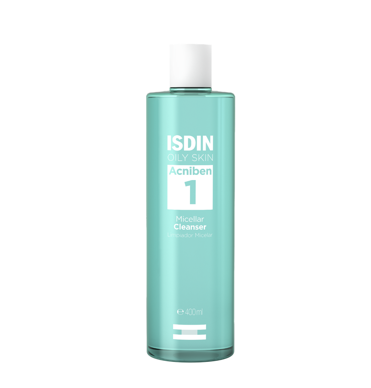 ISDIN Acniben Micellar Cleanser 400ML – Desmaquilhante para pele oleosa/acneica