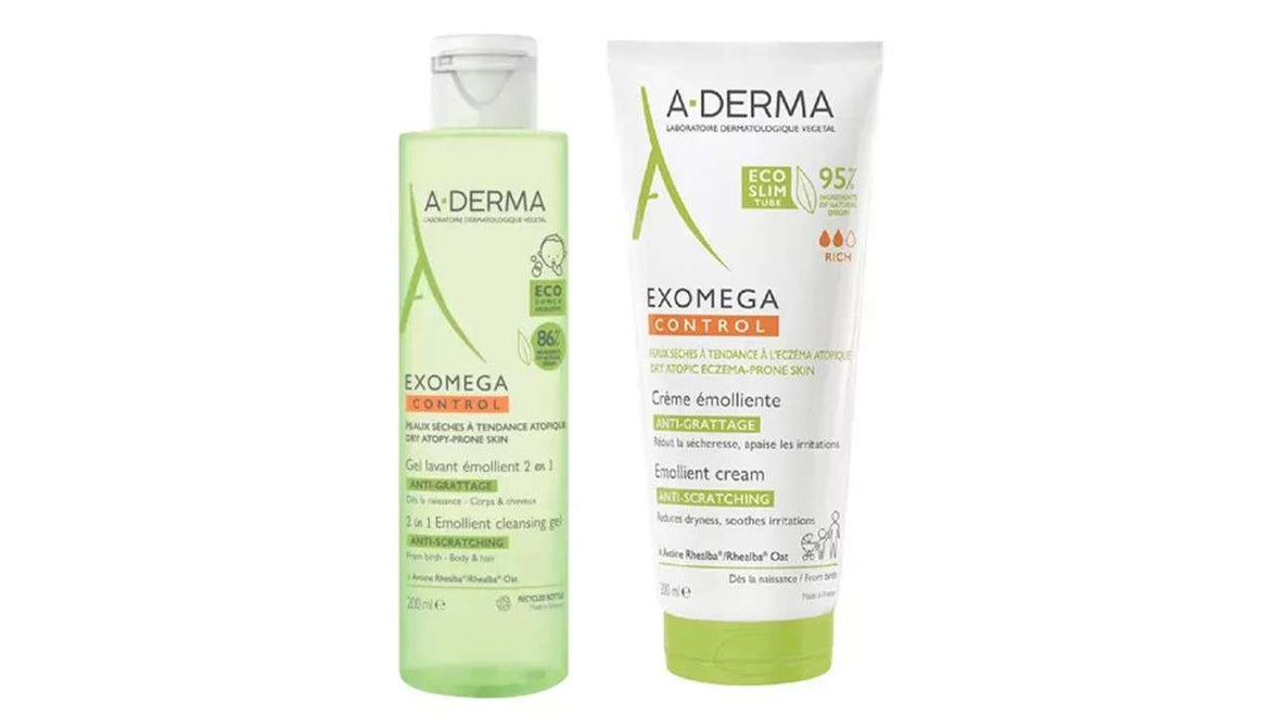 A-Derma Exomega Control Kit Rotina