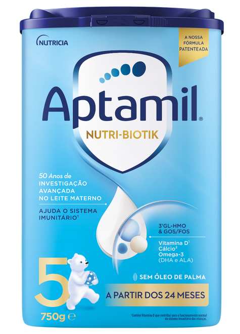 Aptamil Nutri-Biotik 5 Leite Crescimento 24M+ 750g