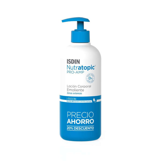 ISDIN Nutratopic Pro-AMP Loção Corporal Desc. -20% 400ml | Pele Atópica