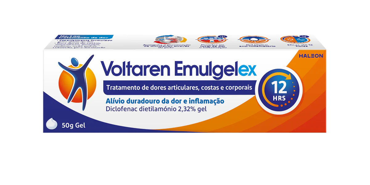 Voltaren Emulgelex Gel , 20 MG/G Bisnaga 50g Gel Diclofenac