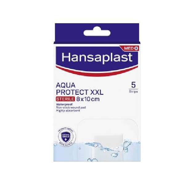 Hansaplast Aqua Protect XXL Penso 8x10cm x5
