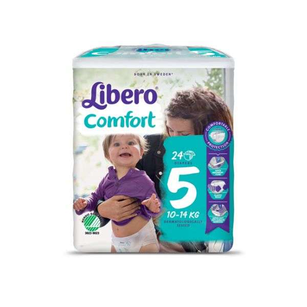 Libero Comfort 5 Fralda 10-14Kg 24 Unidades