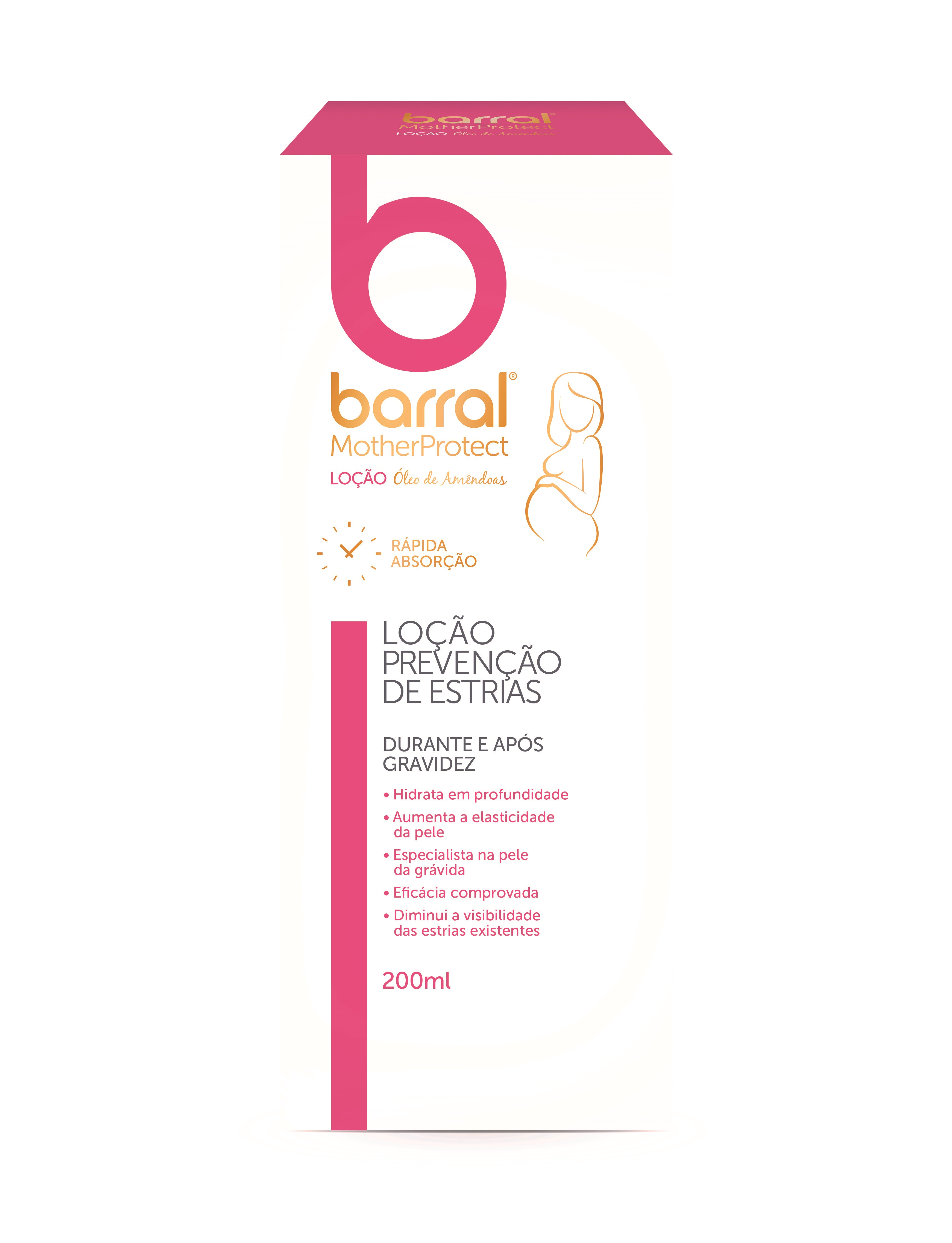 Barral MotherProtect Loção Oleo Amendoas 200ml