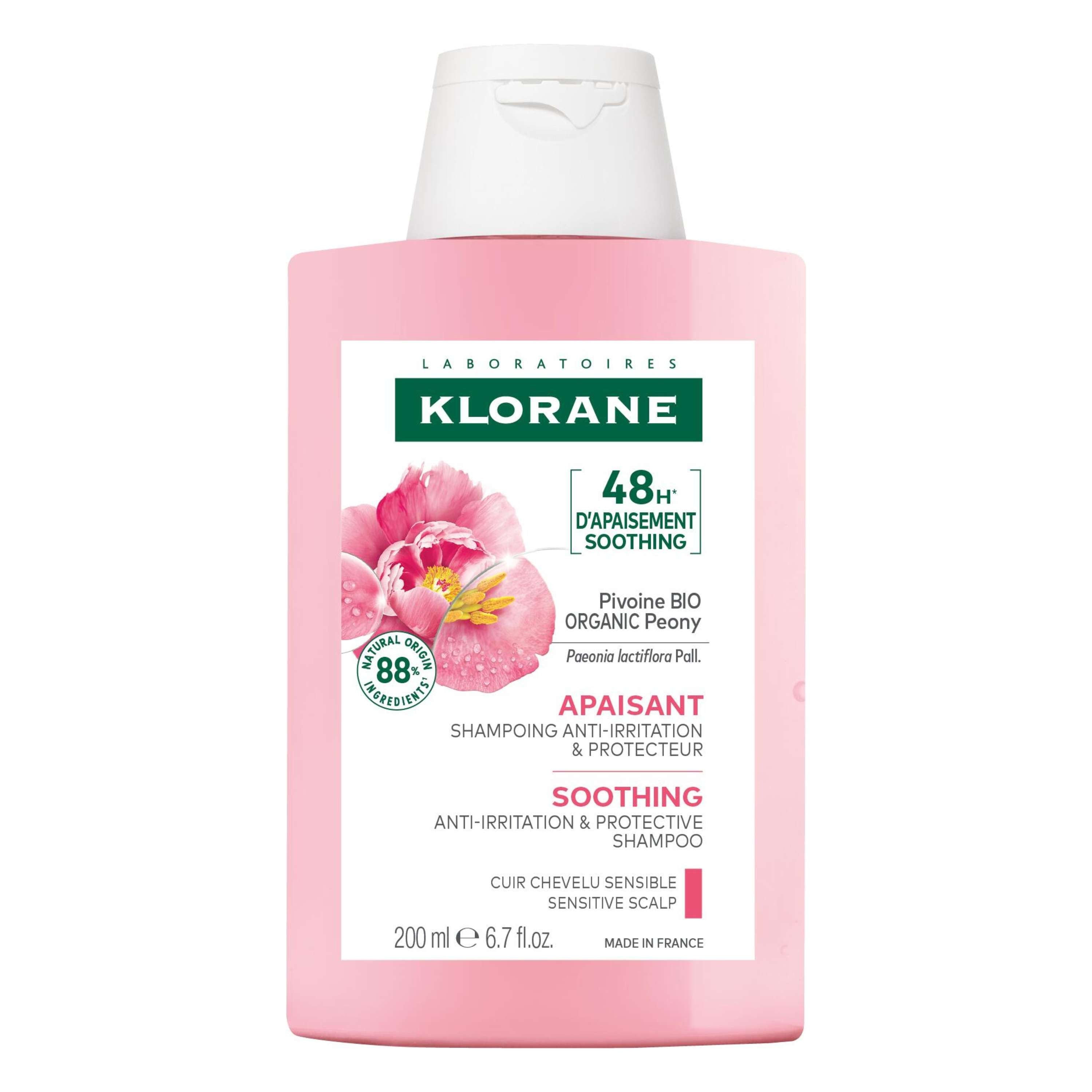 Klorane Capilar Champô Peônia 200ml