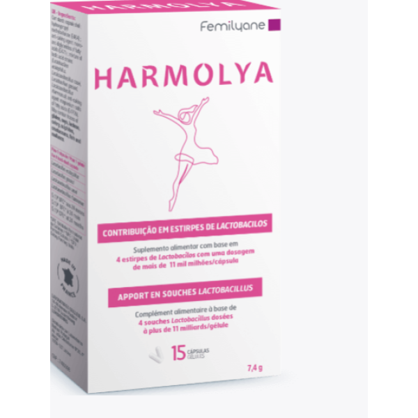 Harmolya Lactobacilos 15 Cápsulas