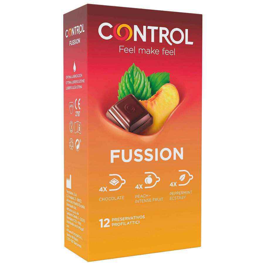 Control Fussion Preservativos x12