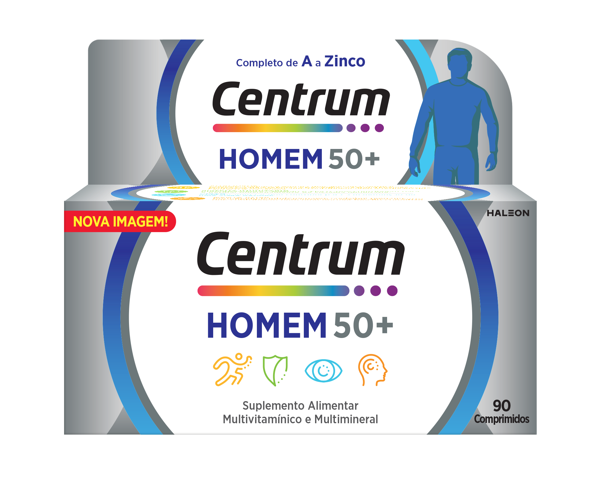 Centrum Homem 50+ Comprimidos x90