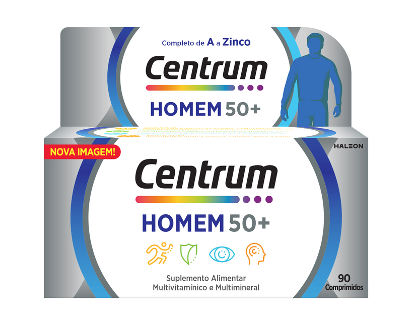 Centrum Homem 50+ Comprimidos x90