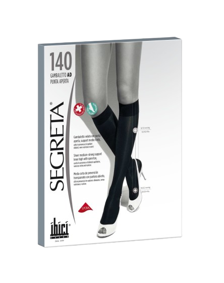 IBICI  Segreta Meias Stay Up Punta Aperta 140 C21 T2