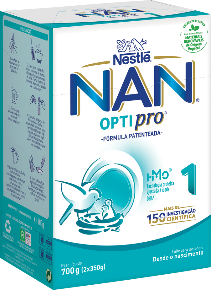 Nan Optipro 1 Leite Lactentes 700g